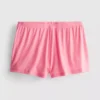Pointelle pijama şortu