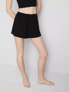 Pointelle pijama şortu Pointelle pijama şortu