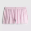 Pointelle pijama şortu