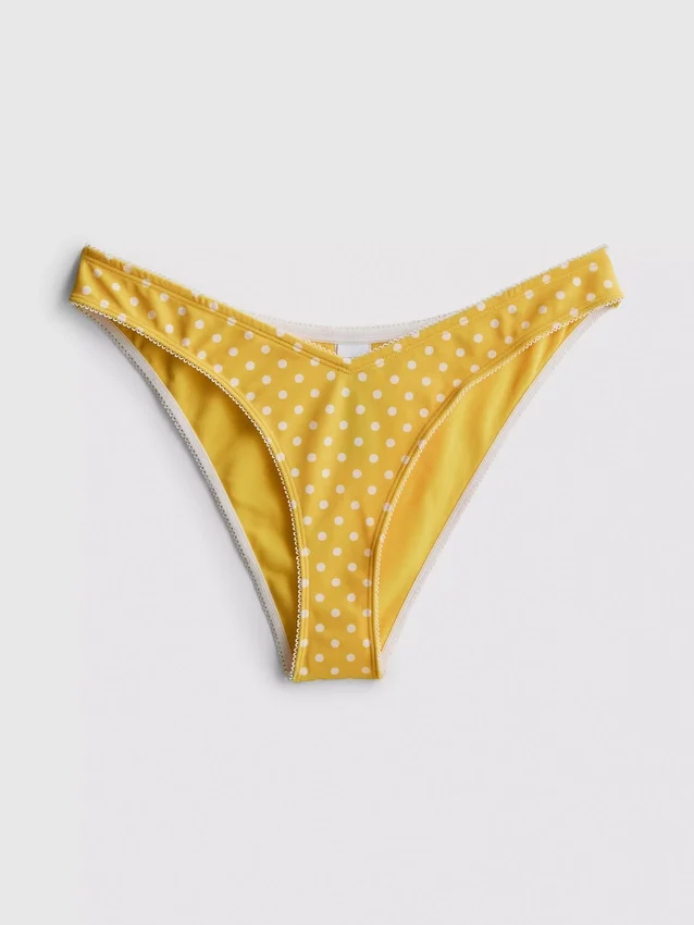 Polka dot Brezilya bikini altları Polka dot Brezilya bikini altları
