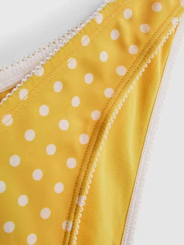Polka dot Brezilya bikini altları Polka dot Brezilya bikini altları