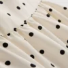 Polka noktalı halter yaka peplum üst Polka noktalı halter yaka peplum üst