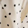 Polka noktalı halter yaka peplum üst Polka noktalı halter yaka peplum üst
