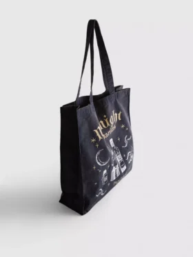 Pratik sihirli grafik desenli tote çanta