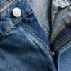 Rahat, düşük bel, düz paça jeanler Rahat, düşük bel, düz paça jeanler