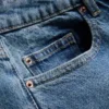 Rahat, düşük bel, düz paça jeanler Rahat, düşük bel, düz paça jeanler