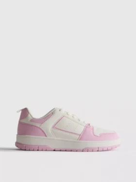 Renk bloklu kort sneakerları Renk bloklu kort sneakerları