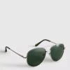 Renkli aviator güneş gözlüğü