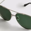 Renkli aviator güneş gözlüğü