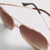 Renkli aviator güneş gözlüğü