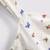 Örgü kelebek desenli pijama kaşkorse Örgü kelebek desenli pijama kaşkorse