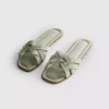 Örgülü kayışlı mules