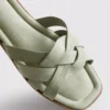 Örgülü kayışlı mules