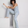 Ribana çizgili pijama altlarıyla rahatlamayı seveceksiniz Ribana çizgili pijama altlarıyla rahatlamayı seveceksiniz