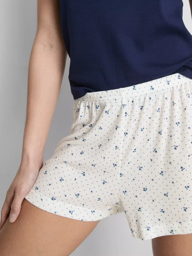 Ribana jarse pijama şortu Ribana jarse pijama şortu