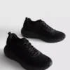 Örme bağcıklı sneakerlar