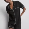 Shorty erkek tarzı pijama Shorty erkek tarzı pijama