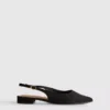 Sivri burunlu slingback terlik