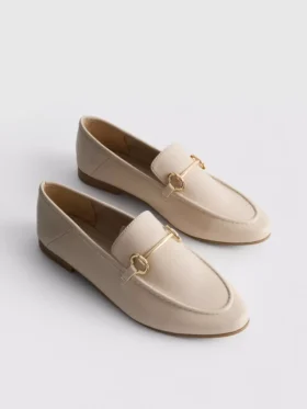 Snaffle detaylı loaferlar