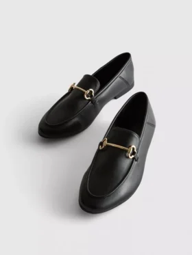 Snaffle detaylı loaferlar