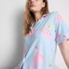 Spongebob Squarepants desenli boyfriend şort pijama Spongebob Squarepants desenli boyfriend şort pijama