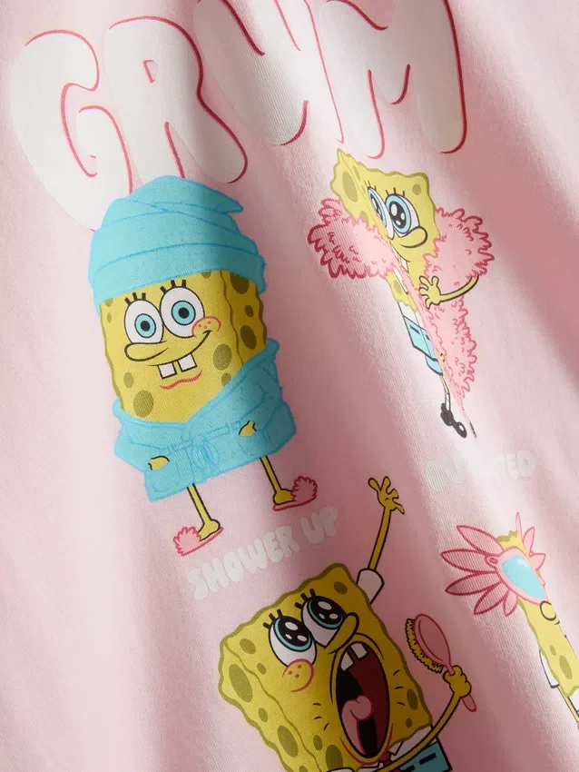 SpongeBob SquarePants desenli kısa pijama SpongeBob SquarePants desenli kısa pijama