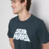 Star Wars logolu tişört