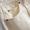 Üstün kaliteli pamuklu denim varil paça Jean Üstün kaliteli pamuklu denim varil paça Jean