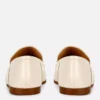 Suni deri snaffle loafer ayakkabılar