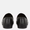 Suni deri snaffle loafer ayakkabılar