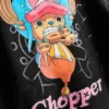 Tek parça Tony Chopper kapüşonlu sweatshirt Tek parça Tony Chopper kapüşonlu sweatshirt