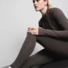 Tereyağı kadar yumuşak, yüksek bel spor tayt Tereyağı kadar yumuşak, yüksek bel spor tayt