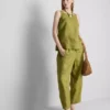 The Edit A-line geniş askılı keten üst The Edit A-line geniş askılı keten üst