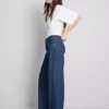 The Edit düz paça pamuklu denim jeanler The Edit düz paça pamuklu denim jeanler