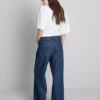 The Edit düz paça pamuklu denim jeanler The Edit düz paça pamuklu denim jeanler