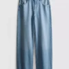 The Edit düz paça pamuklu denim jeanler The Edit düz paça pamuklu denim jeanler