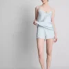 The Edit ipek karışımlı pijama şortu The Edit ipek karışımlı pijama şortu