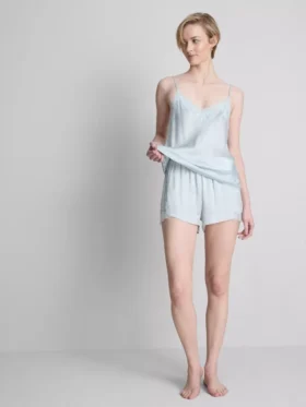 The Edit ipek karışımlı pijama şortu