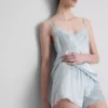 The Edit ipek karışımlı pijama şortu The Edit ipek karışımlı pijama şortu
