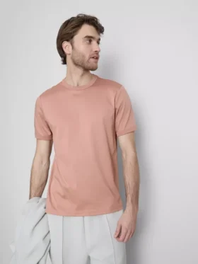 The Edit merserize slim fit tişört