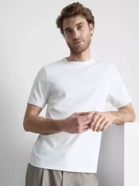 The Edit merserize slim fit tişört