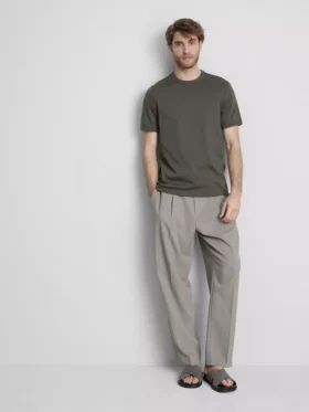 The Edit merserize slim fit tişört