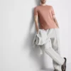 The Edit merserize slim fit tişört