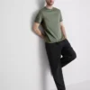 The Edit merserize slim fit tişört