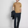 The Edit merserize slim fit tişört