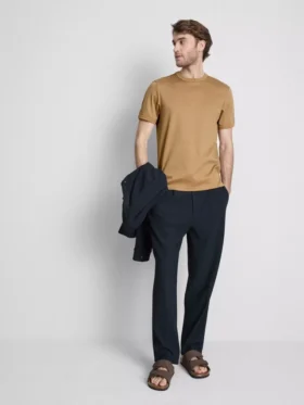 The Edit merserize slim fit tişört