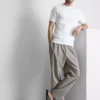 The Edit merserize slim fit tişört