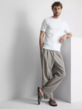 The Edit merserize slim fit tişört