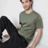 The Edit merserize slim fit tişört