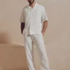 The Edit rahat keten karışımlı gömlek The Edit rahat keten karışımlı gömlek